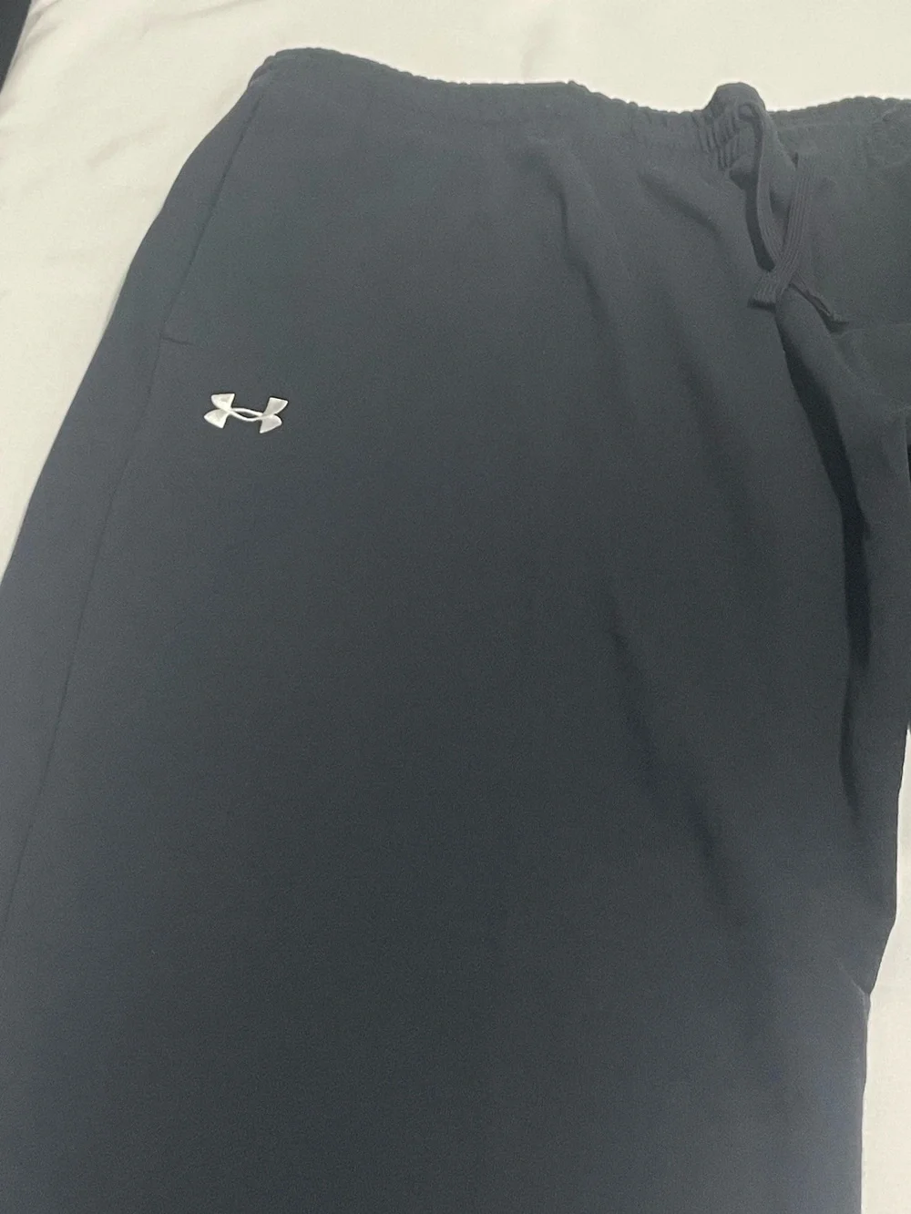 NWT Under Armour Black Drawstring Athletic Pants mens size 4xl